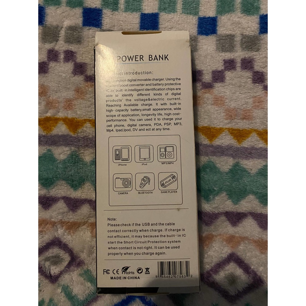 Power Bank External Power Tube NWT - Picture 2 of 2